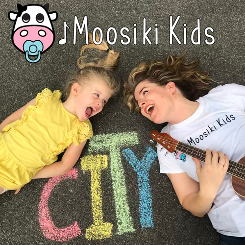 Moosiki Kids CITY Cover Art Blurred Background