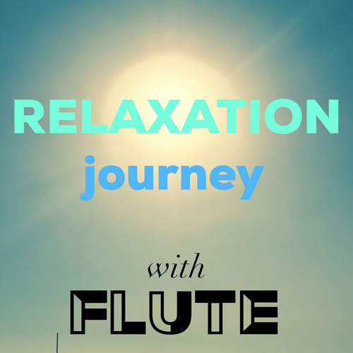 Relaxation Journey with Flute Cover Art Blurred Background