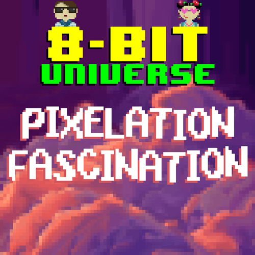 Pixelation Fascination Cover Art Blurred Background