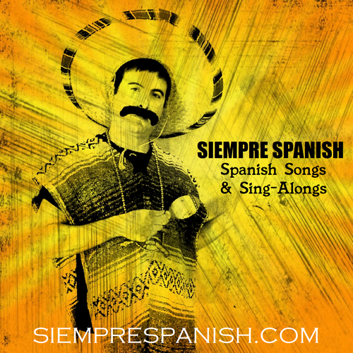 Spanish Songs & Sing-Alongs Cover Art Blurred Background