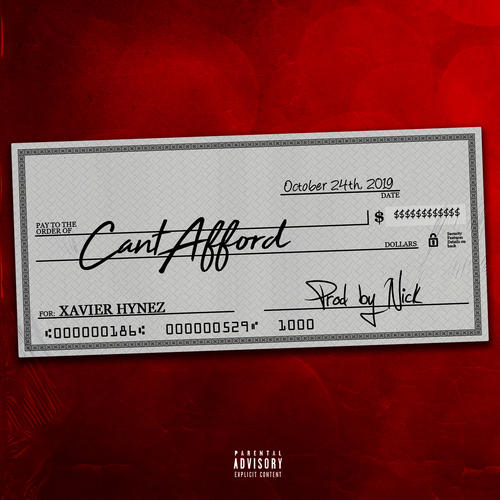 Can't Afford Cover Art Blurred Background