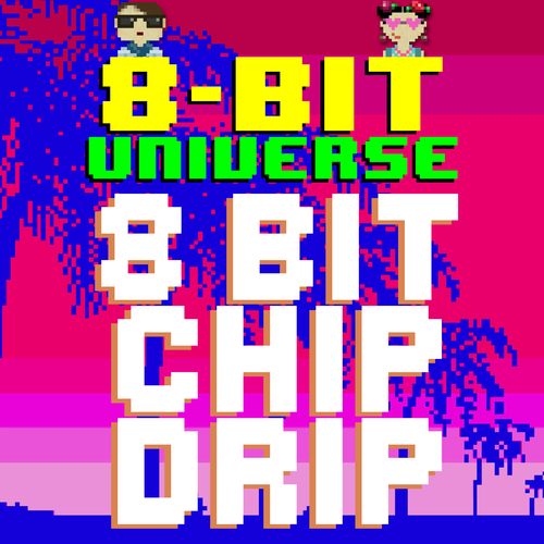 8 Bit Chip Drip Cover Art Blurred Background