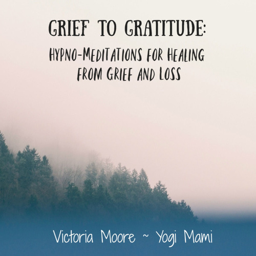 Grief to Gratitude: Hypno-Meditations for Healing from Grief and Loss Cover Art Blurred Background