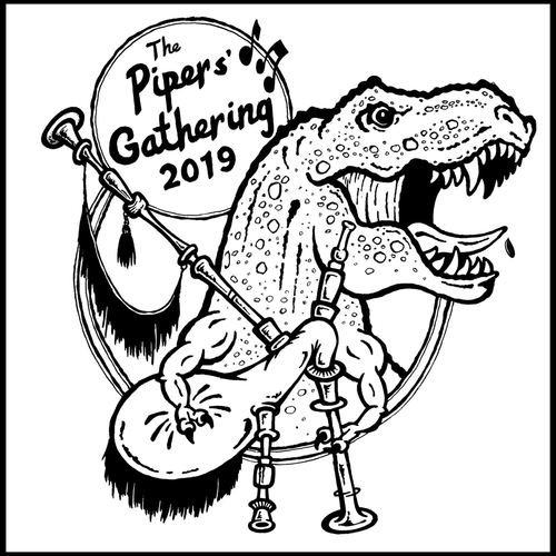 The Pipers' Gathering 2019 Cover Art Blurred Background