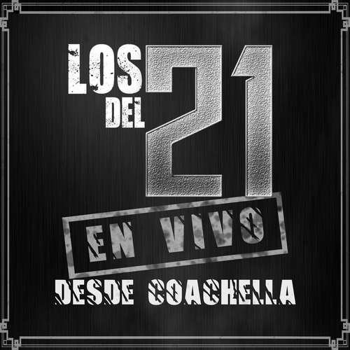 Los Del 21 (En Vivo Desde Coachella) Cover Art Blurred Background