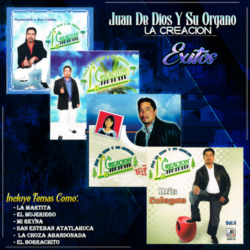 Exitos Cover Art Blurred Background