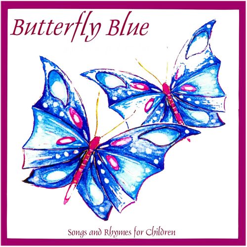 Butterfly Blue Cover Art Blurred Background