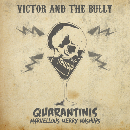 Quarantinis (Marvellous Merry Mashups) Cover Art Blurred Background