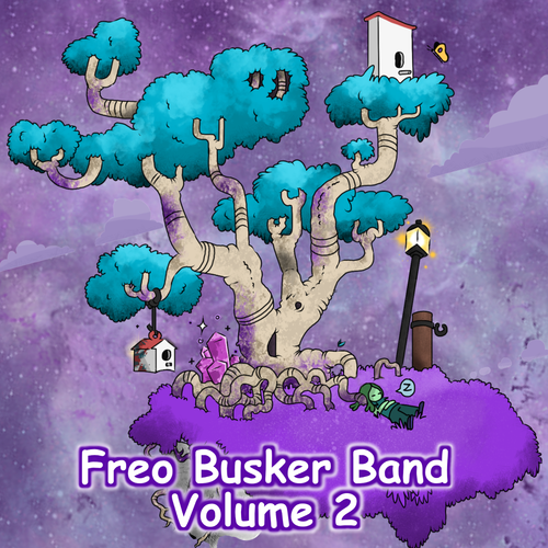 Freo Busker, Vol. 2 Cover Art Blurred Background