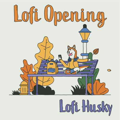 Lofi Opening Cover Art Blurred Background