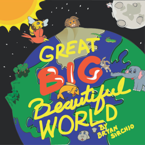 Great Big Beautiful World Cover Art Blurred Background