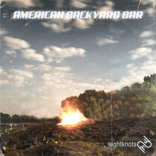 American Backyard Bar Cover Art Blurred Background