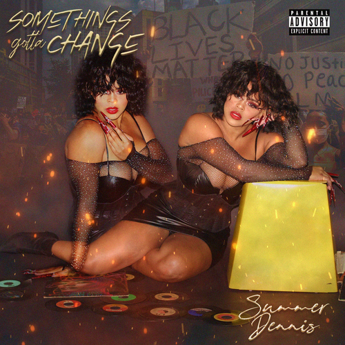 Somethings Gotta Change Cover Art Blurred Background