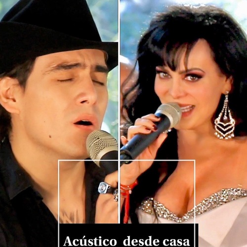 Acústico desde casa (En Vivo) Cover Art Blurred Background