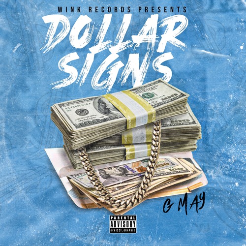 Dollar Signs Cover Art Blurred Background