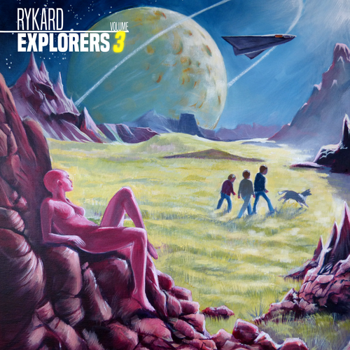 Explorers, Vol. 3 Cover Art Blurred Background