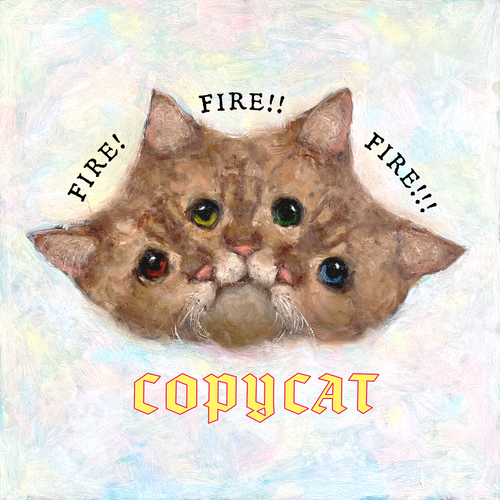 Copycat Cover Art Blurred Background