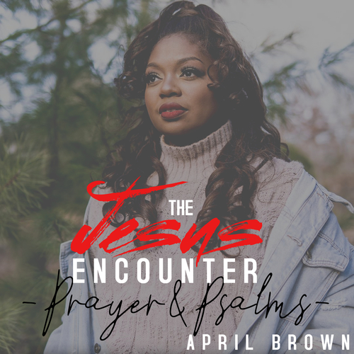 The Jesus Encounter Prayer and Psalms Cover Art Blurred Background