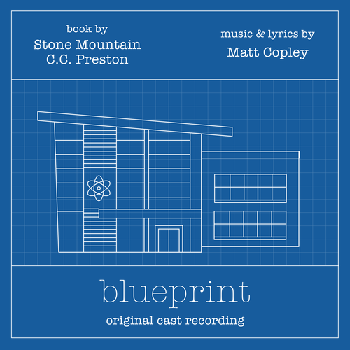 Blueprint: A New Musical (Original Cast Recording) Cover Art Blurred Background
