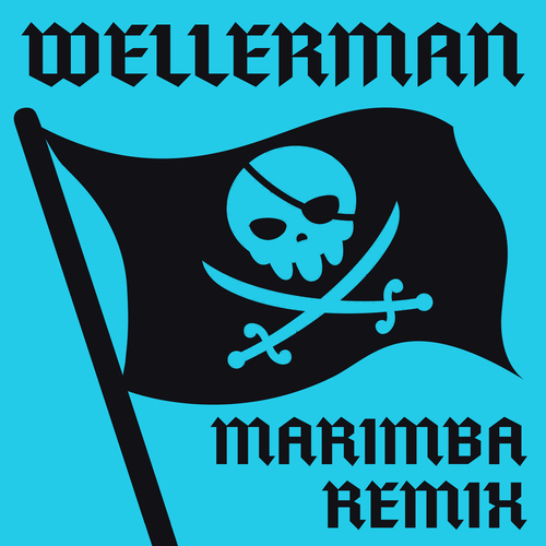Wellerman (Marimba Remix) Cover Art Blurred Background