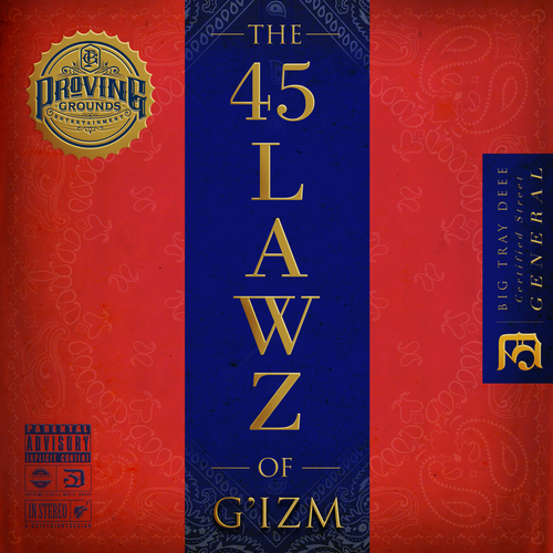 The 45 Lawz of G'izm Cover Art Blurred Background