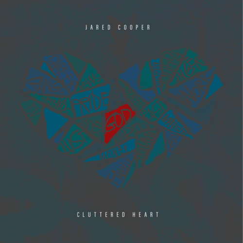 Cluttered Heart Cover Art Blurred Background