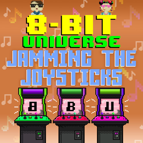 Jamming the Joysticks Cover Art Blurred Background