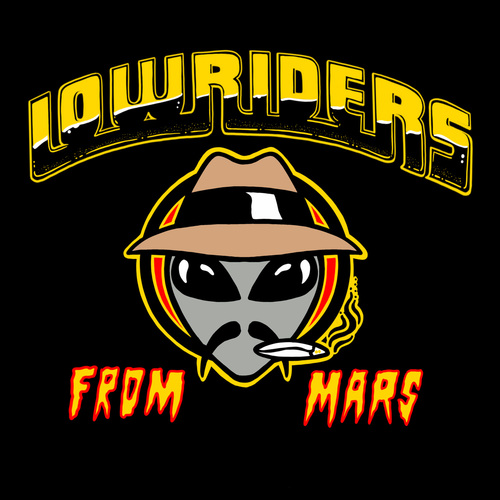 Lowriders from Mars Cover Art Blurred Background