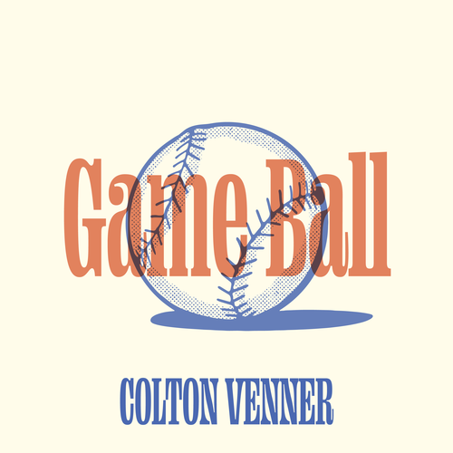 Game Ball Cover Art Blurred Background