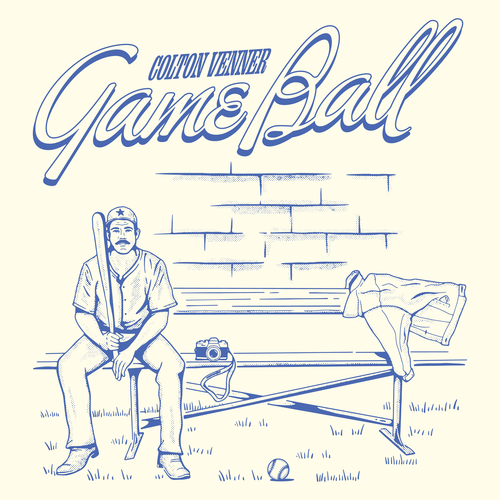 Game Ball Cover Art Blurred Background