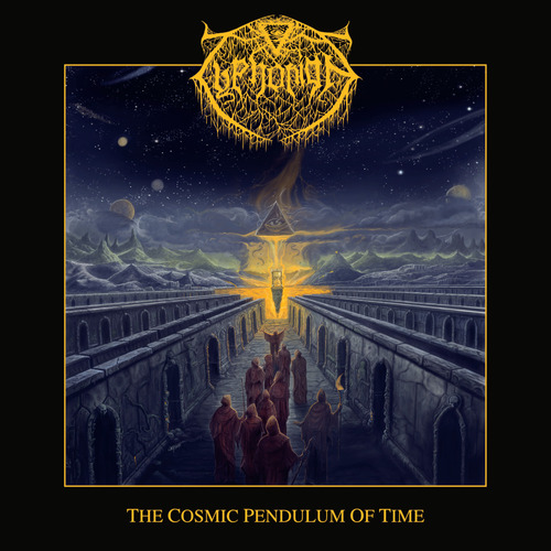The Cosmic Pendulum of Time Cover Art Blurred Background