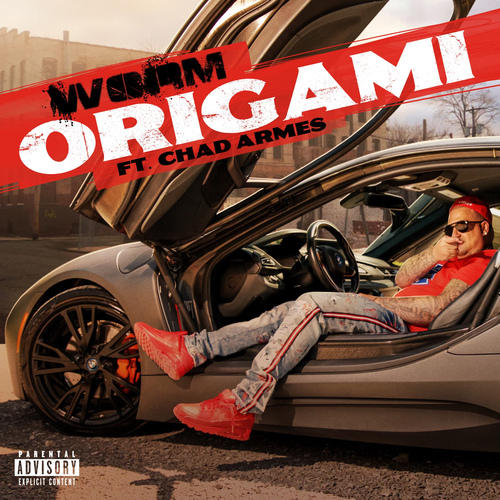Origami Cover Art Blurred Background