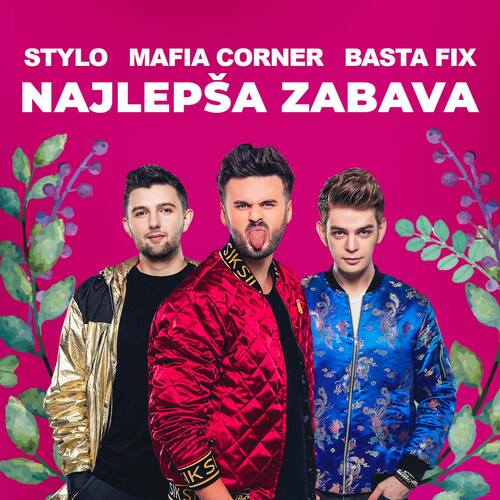 Najlepša Zábava Cover Art Blurred Background
