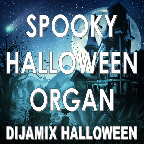 Bach Toccata Spooky Halloween Organ Cover Art Blurred Background