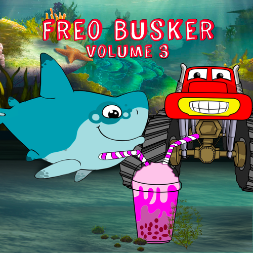 Freo Busker, Vol. 3 Cover Art Blurred Background