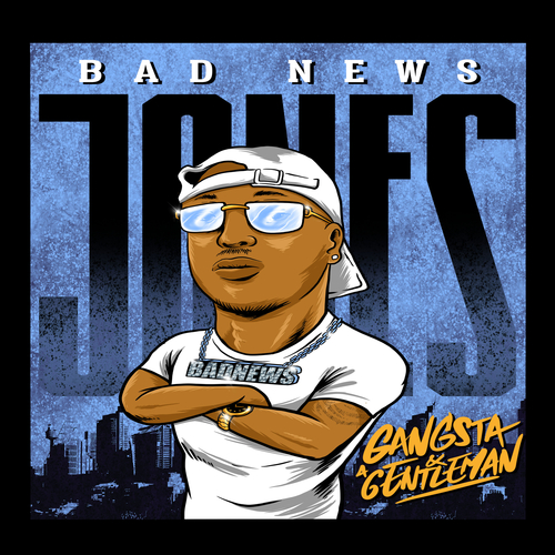 Gangsta & A Gentleman Cover Art Blurred Background