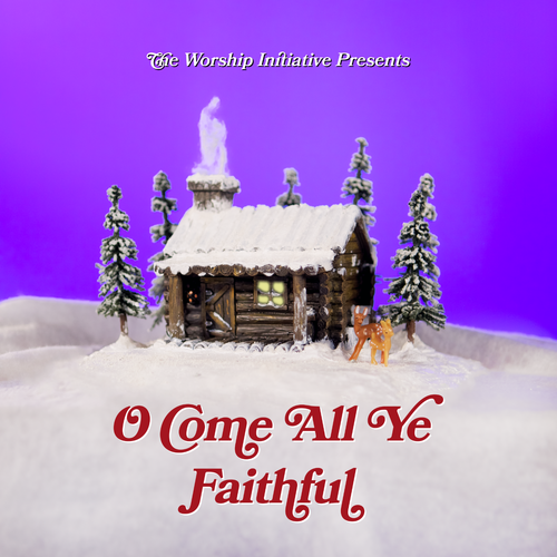 O Come All Ye Faithful (Live) Cover Art Blurred Background