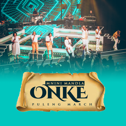 Mnini Mandla Onke (Live) Cover Art Blurred Background