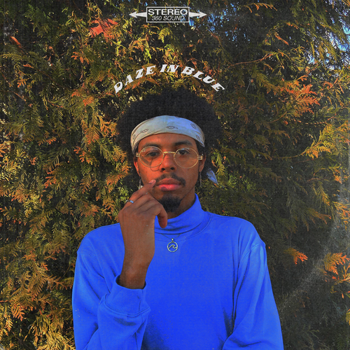 Daze in Blue Cover Art Blurred Background