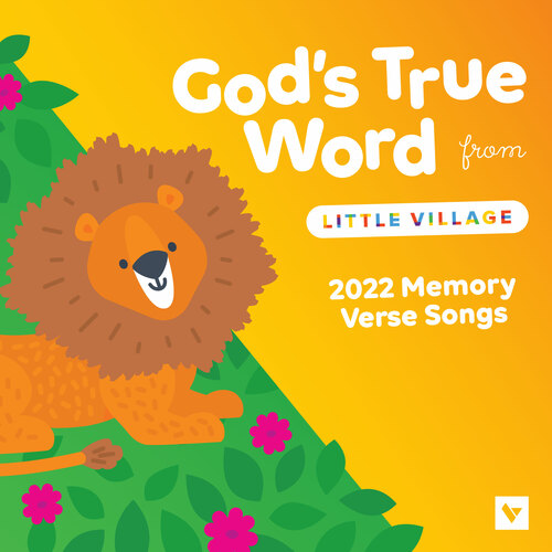 God's True Word: 2022 Memory Verse Songs Cover Art Blurred Background