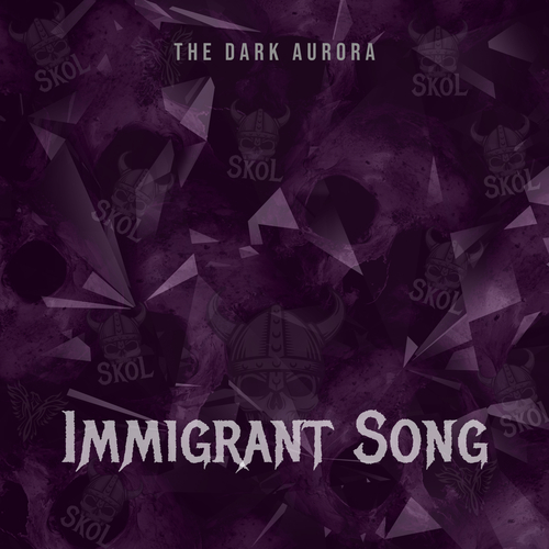 Immigrant Song Cover Art Blurred Background