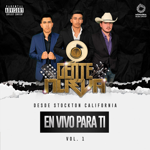 Desde Stockton California en Vivo para Ti, vol. 1 Cover Art Blurred Background