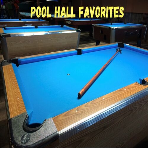 Pool Hall Favorites Cover Art Blurred Background