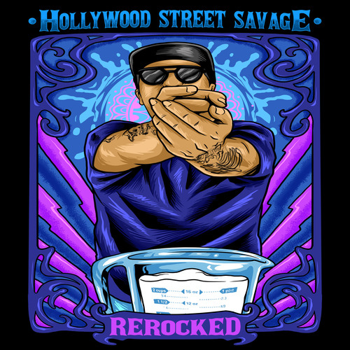 Rerocked Cover Art Blurred Background