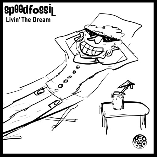 Livin' the Dream Cover Art Blurred Background