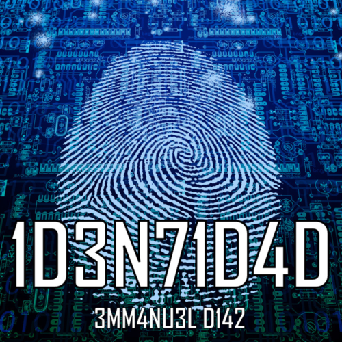 1D3N71D4D (Identidad) Cover Art Blurred Background