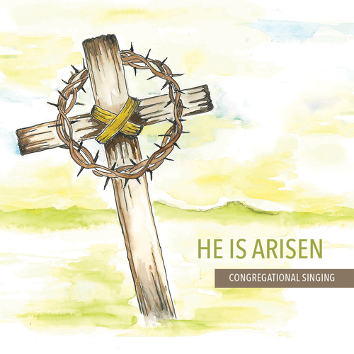 He Is Arisen Cover Art Blurred Background