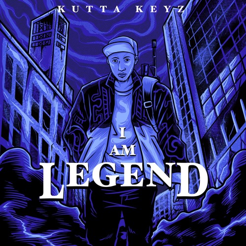 I Am Legend Cover Art Blurred Background