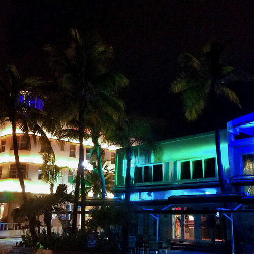 Ocean Drive Cover Art Blurred Background