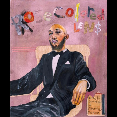 Rose Colored Lens Cover Art Blurred Background